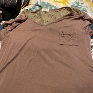 Brown shirt
